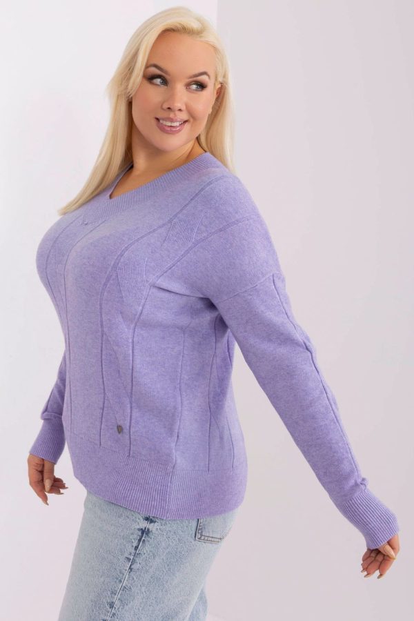 Chandail plus size model 190054 Factory Price -2