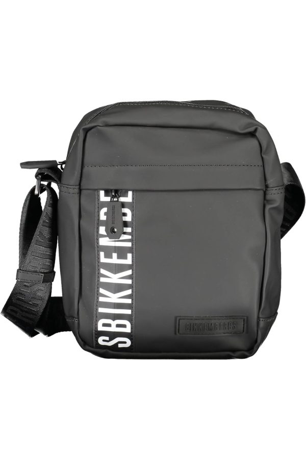 "SAC À BANDOULIÈRE HOMME NOIR BIKKEMBERGS"-1