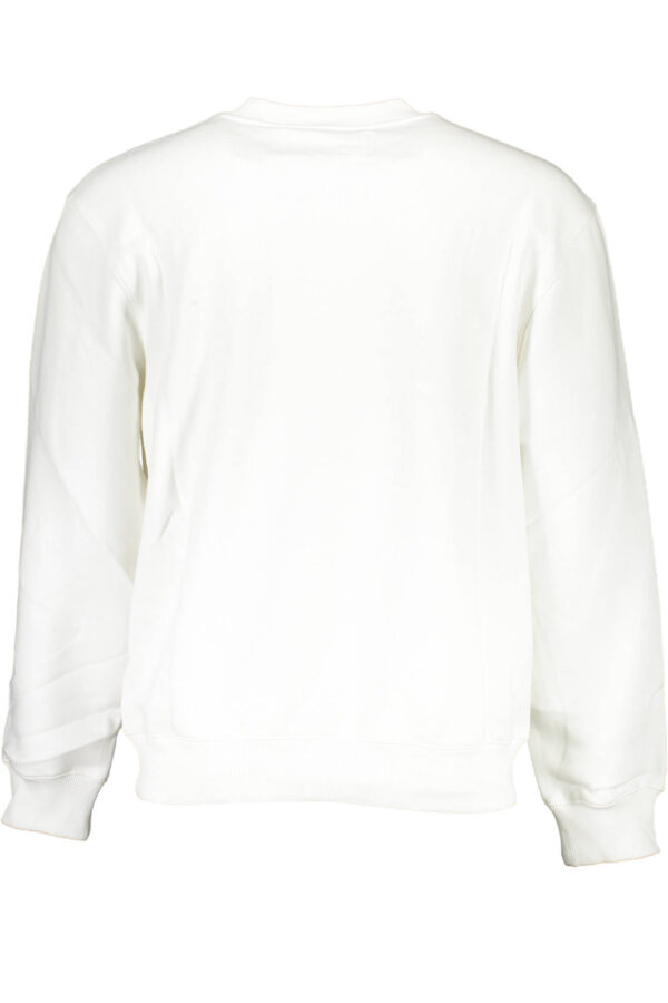 "SWEAT-SHIRT HOMME BLANC SANS ZIP CALVIN KLEIN"-2