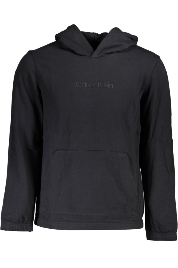 "CALVIN KLEIN SWEAT SANS ZIP NOIR HOMME"-1