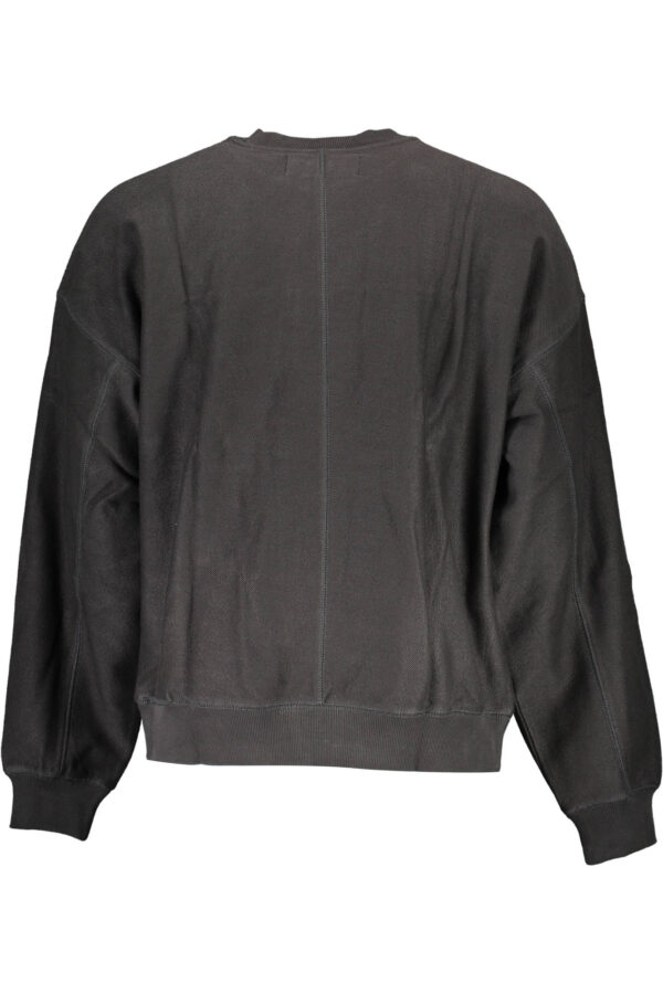 "CALVIN KLEIN SWEAT SANS ZIP NOIR HOMME"-2