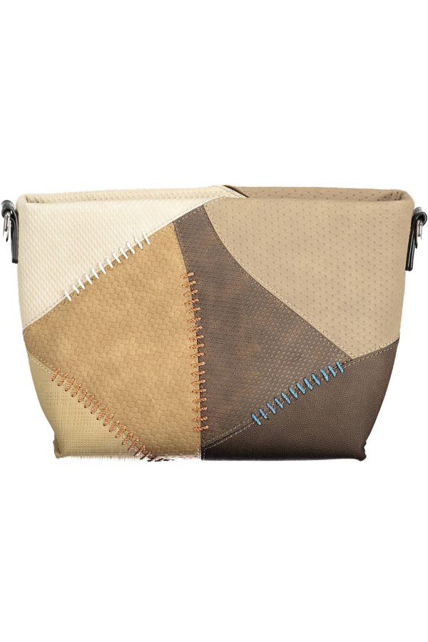 "SAC FEMME BEIGE DESIGUAL"-1