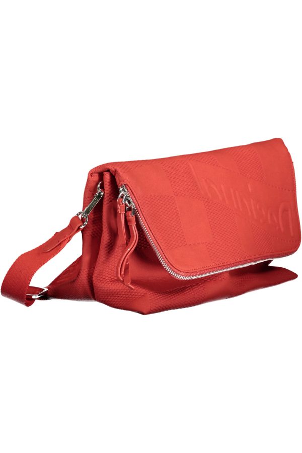 "SAC FEMME ROUGE DESIGUAL"-3