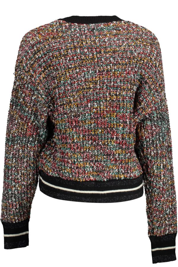 "DESIGUAL PULL FEMME NOIR"-2