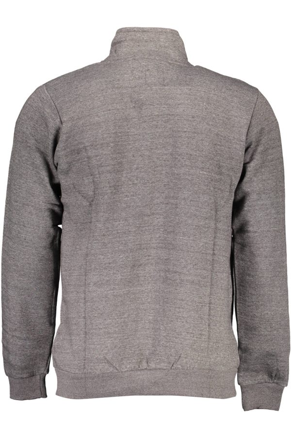 "GIAN MARCO VENTURI SWEAT-SHIRT AVEC ZIP HOMME GRIS"-2