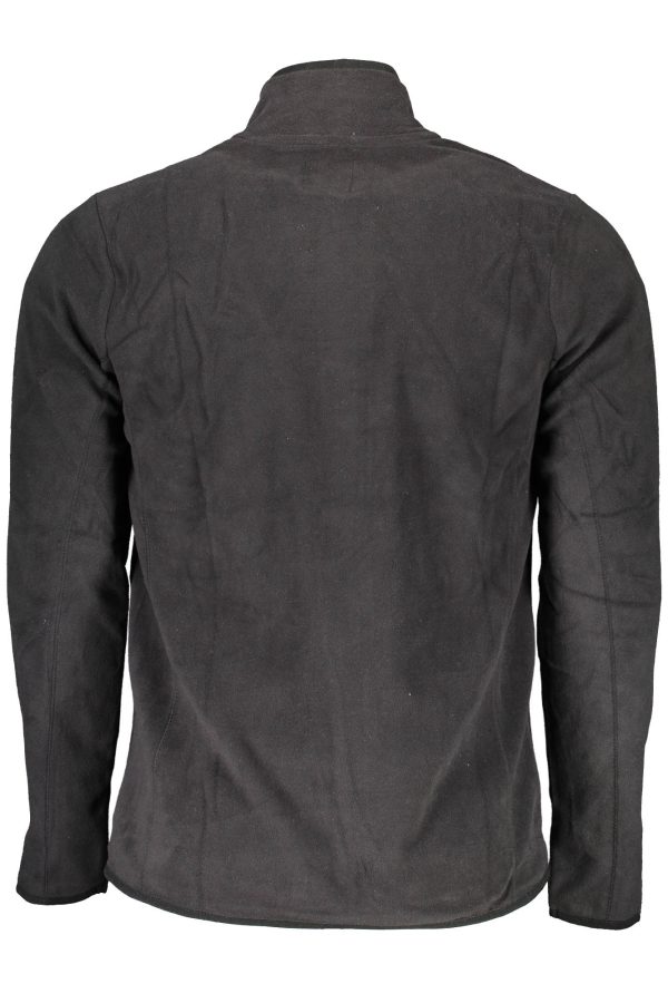 "SWEAT-SHIRT HOMME NOIR AVEC ZIP GIAN MARCO VENTURI"-2