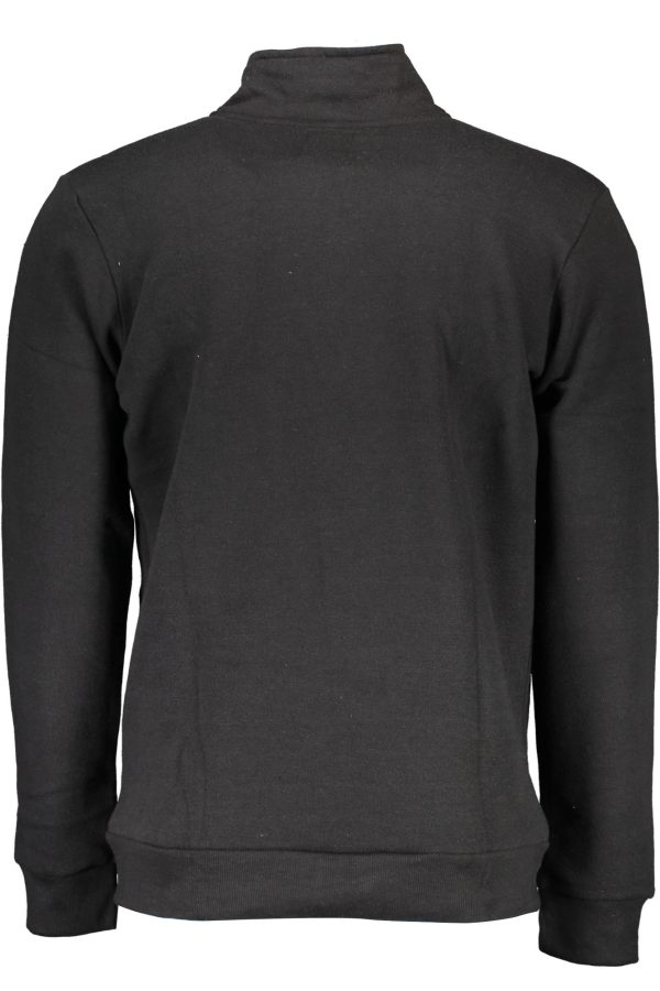 "SWEAT-SHIRT HOMME NOIR AVEC ZIP GIAN MARCO VENTURI"-2