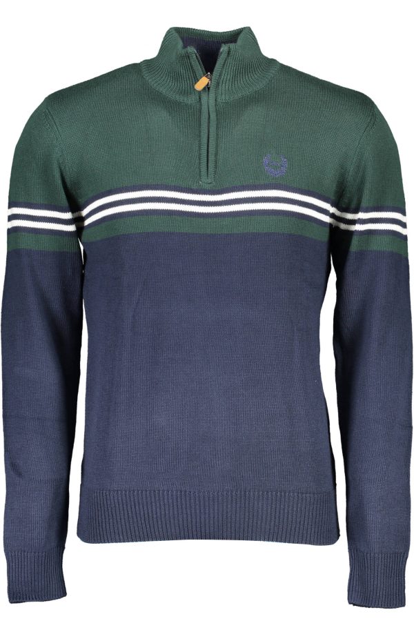 "PULL HOMME GIAN MARCO VENTURI BLEU"-1