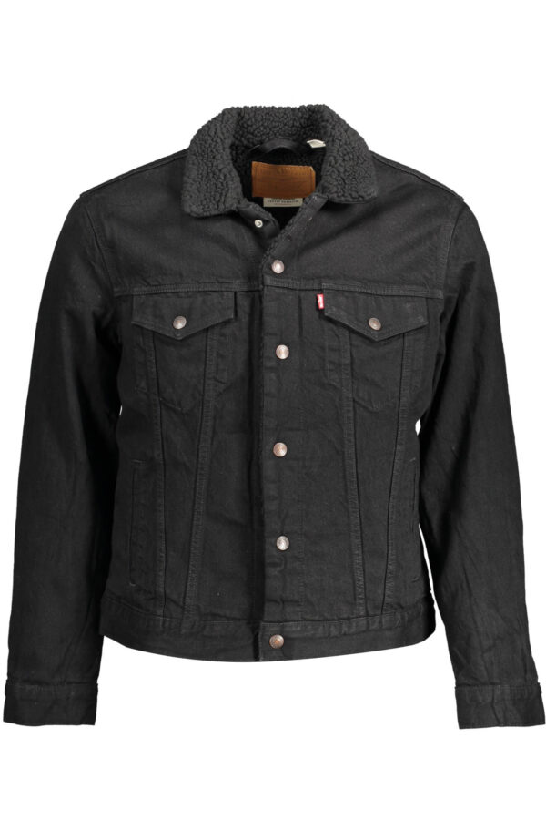 "VESTE EN JEANS HOMME NOIR LEVI'S"-1