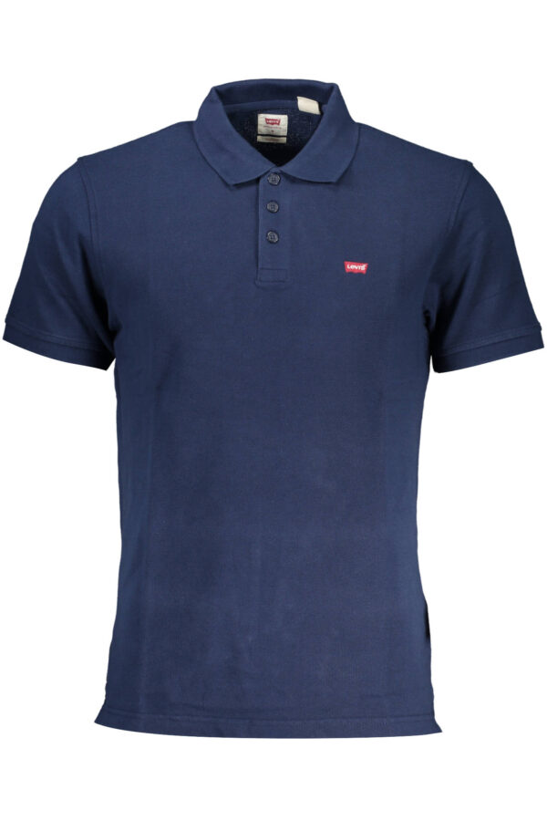 "LEVI'S POLO MANCHES COURTES HOMME BLEU"-1