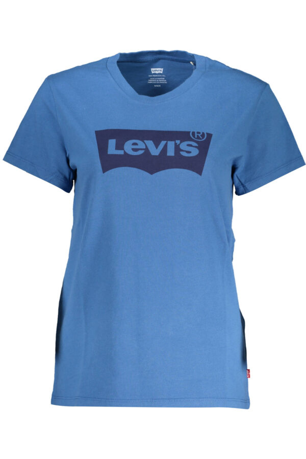 "T-SHIRT MANCHES COURTES FEMME LEVI'S BLEU"-1