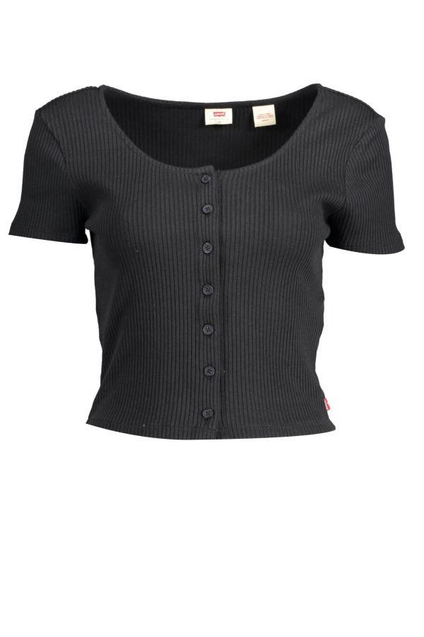 "T-SHIRT MANCHES COURTES FEMME LEVI'S NOIR"-1