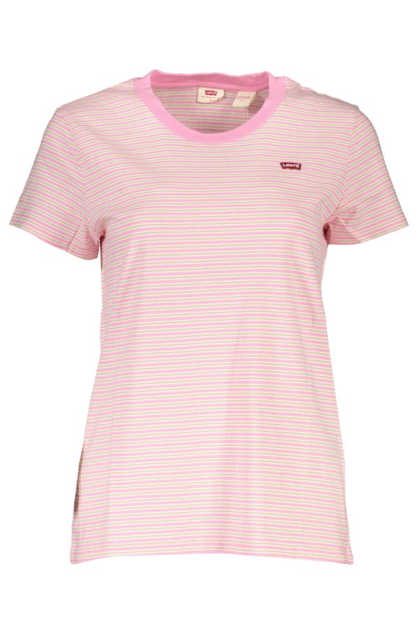 "T-SHIRT MANCHES COURTES FEMME LEVI'S ROSE"-1