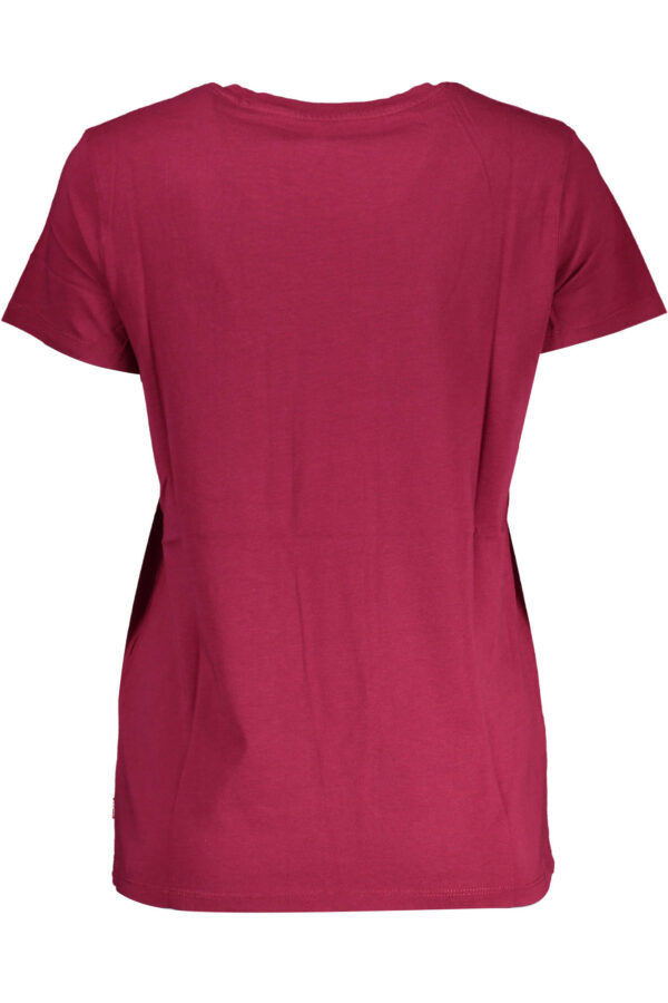 "T-SHIRT FEMME MANCHES COURTES LEVI'S ROUGE"-2