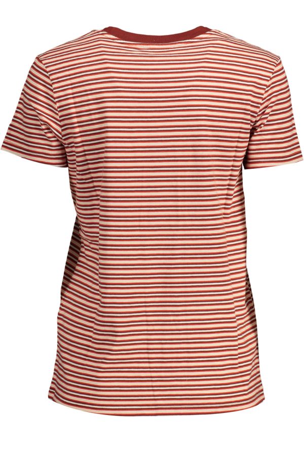 "T-SHIRT MANCHES COURTES FEMME ROUGE LEVI'S"-2