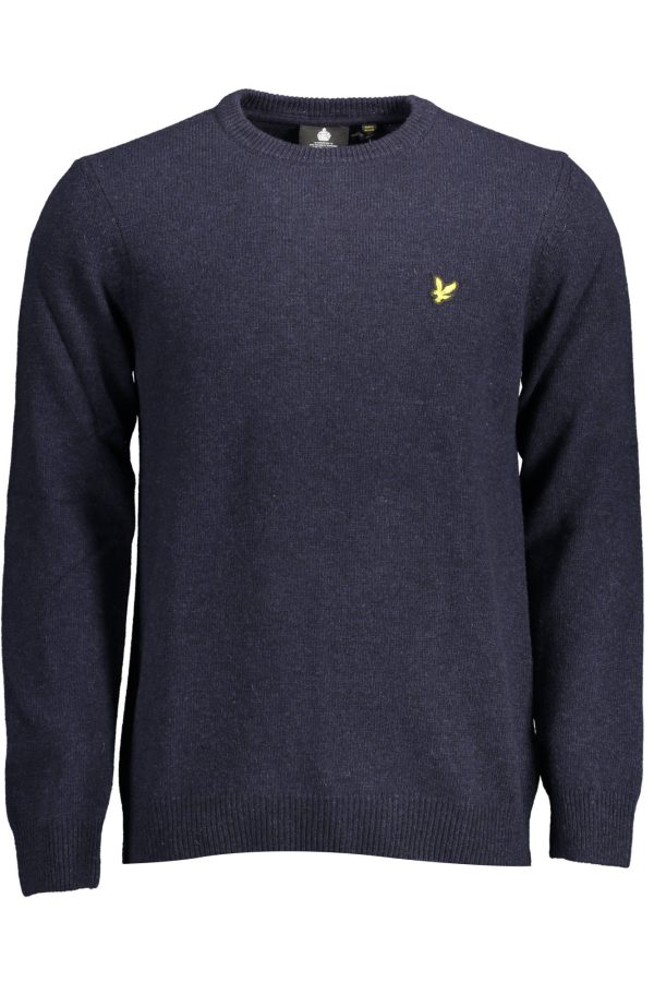 "PULL HOMME LYLE & SCOTT BLEU"-1