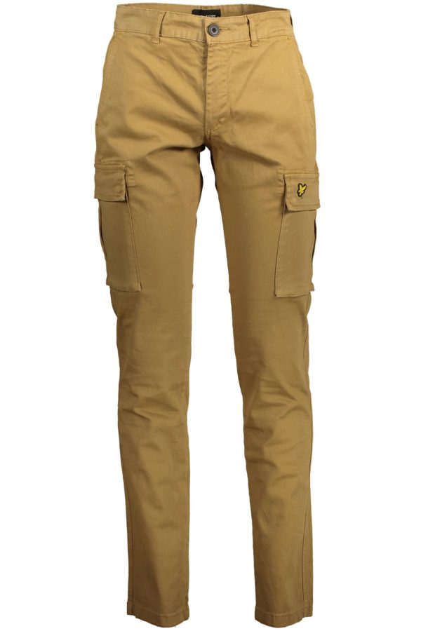 "PANTALON HOMME BEIGE LYLE & SCOTT"-1