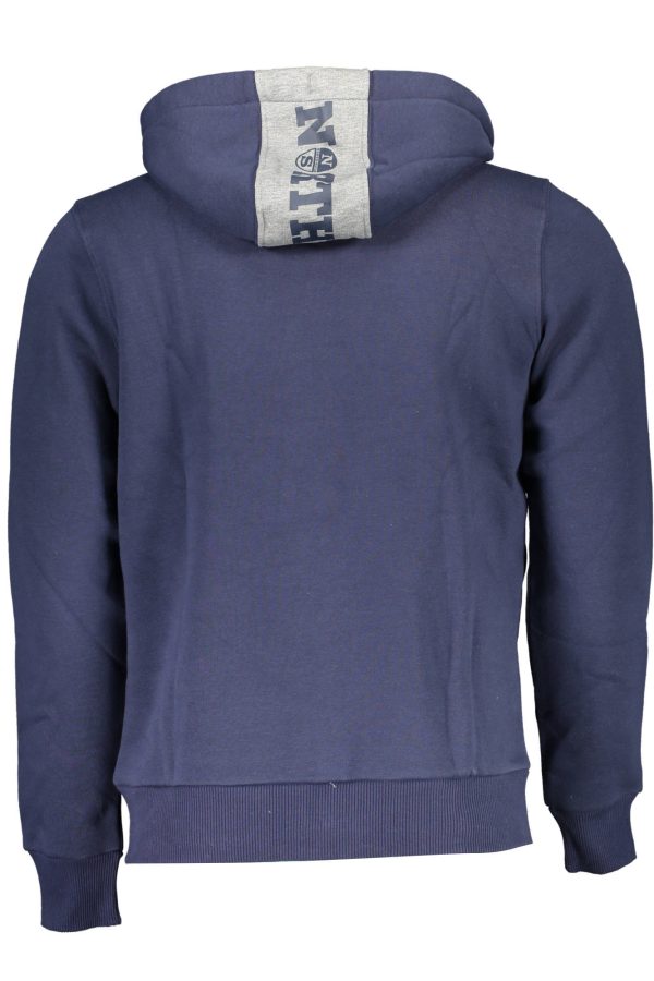 "SWEAT-SHIRT HOMME ZIPPÉ BLEU NORTH SAILS"-2