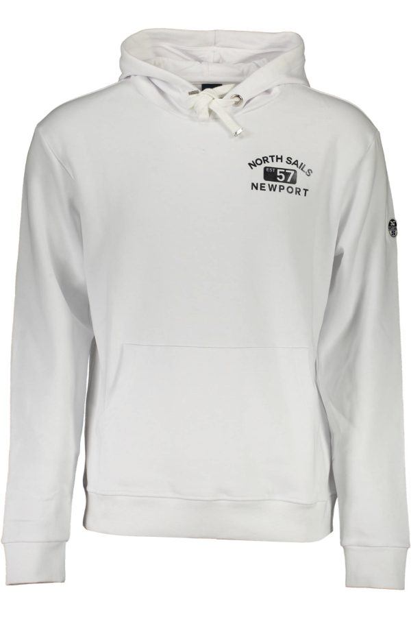 "NORTH SAILS SWEAT SANS ZIP HOMME BLANC"-1