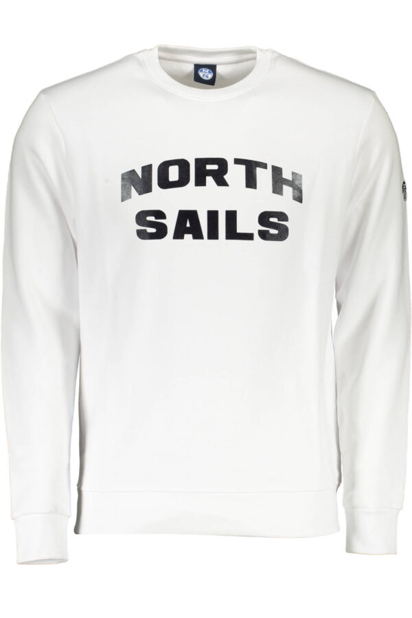 "NORTH SAILS SWEAT SANS ZIP HOMME BLANC"-1