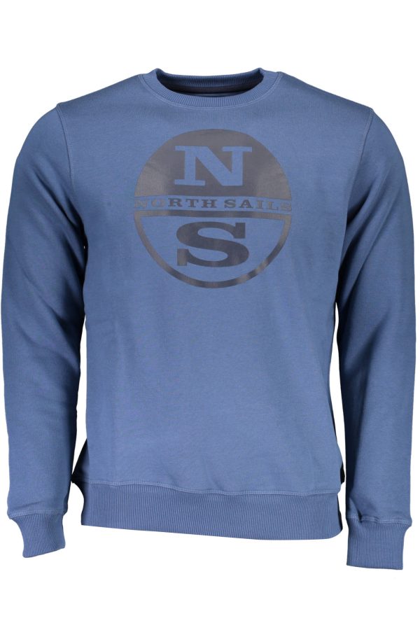 "SWEAT-SHIRT HOMME NORTH SAILS BLEU SANS ZIP"-1