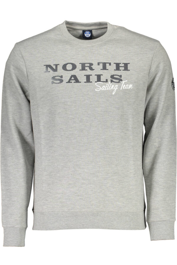 "NORTH SAILS SWEAT SANS ZIP HOMME GRIS"-1