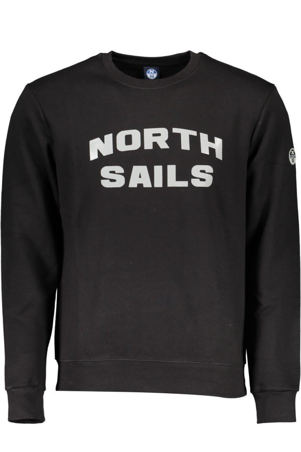 "NORTH SAILS SWEAT SANS ZIP HOMME NOIR"-1