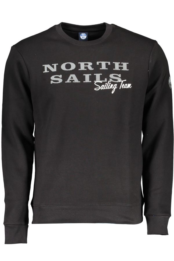 "NORTH SAILS SWEAT SANS ZIP HOMME NOIR"-1