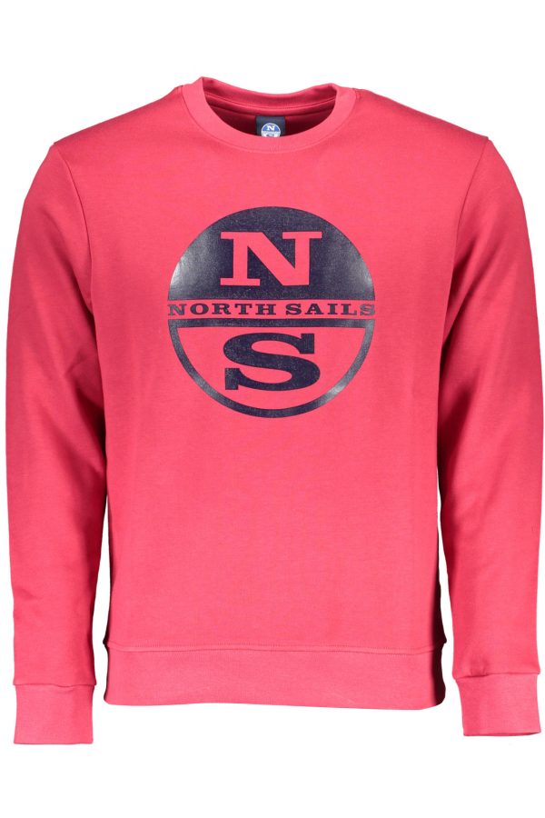 "NORTH SAILS SWEAT SANS ZIP HOMME ROUGE"-1