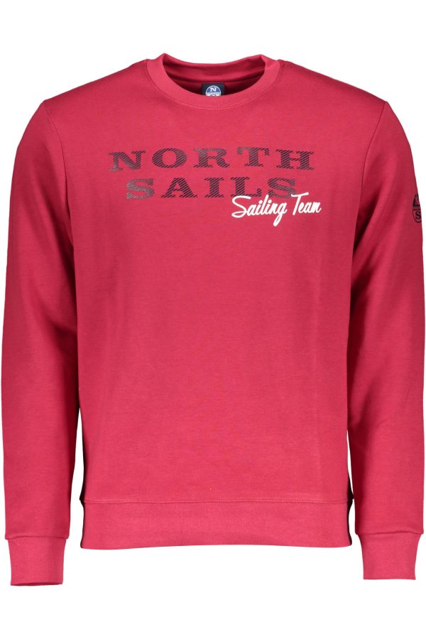 "NORTH SAILS SWEAT SANS ZIP HOMME ROUGE"-1