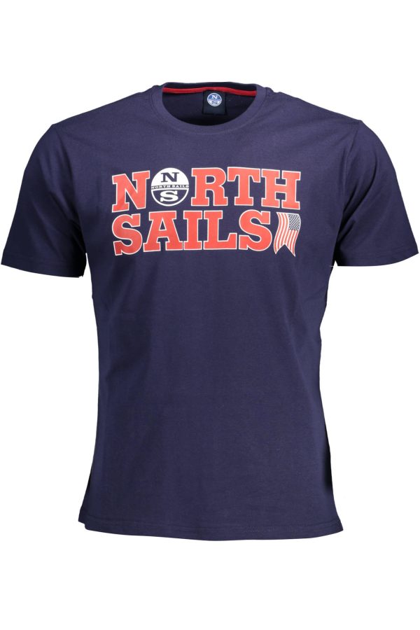 "NORTH SAILS T-SHIRT MANCHES COURTES HOMME BLEU"-1