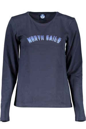 "T-SHIRT MANCHES LONGUES FEMME BLEU NORTH SAILS"-1