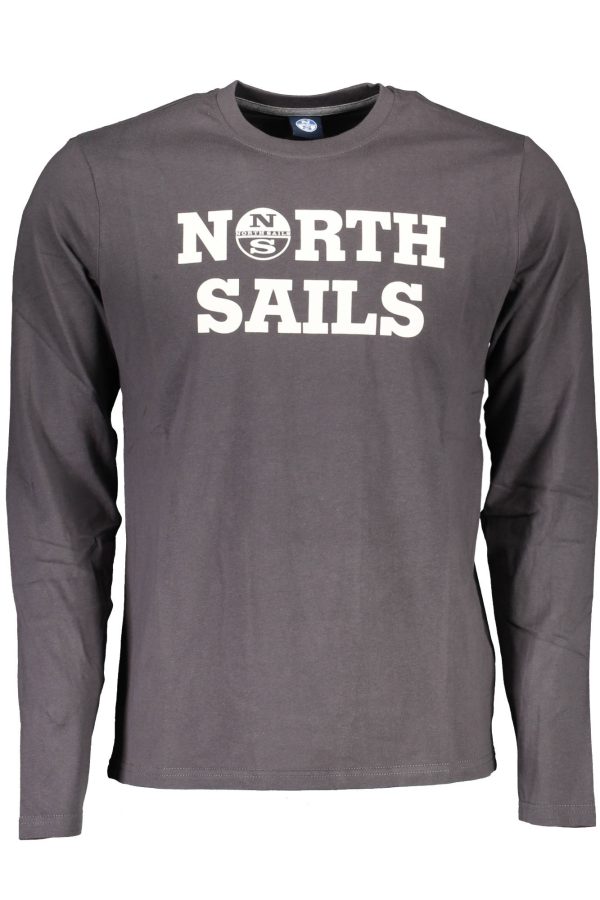 "NORTH SAILS T-SHIRT MANCHES LONGUES HOMME GRIS"-1