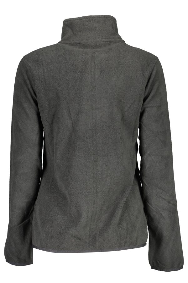 "SWEAT-SHIRT NORVEGE 1963 AVEC ZIP FEMME NOIR"-2