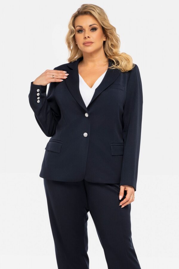 Blazer femme taille plus model 190933 Karko -1